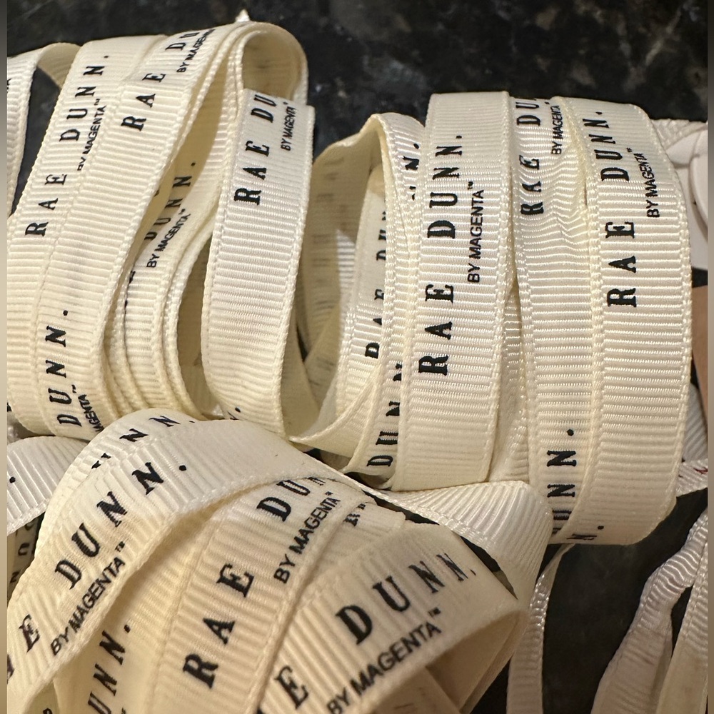 Rae Dunn Ribbon for crafts or wedding decor